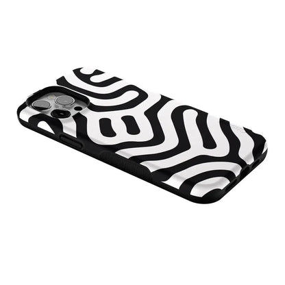 Maze | High Contrast Design Case Phone Case Casetry