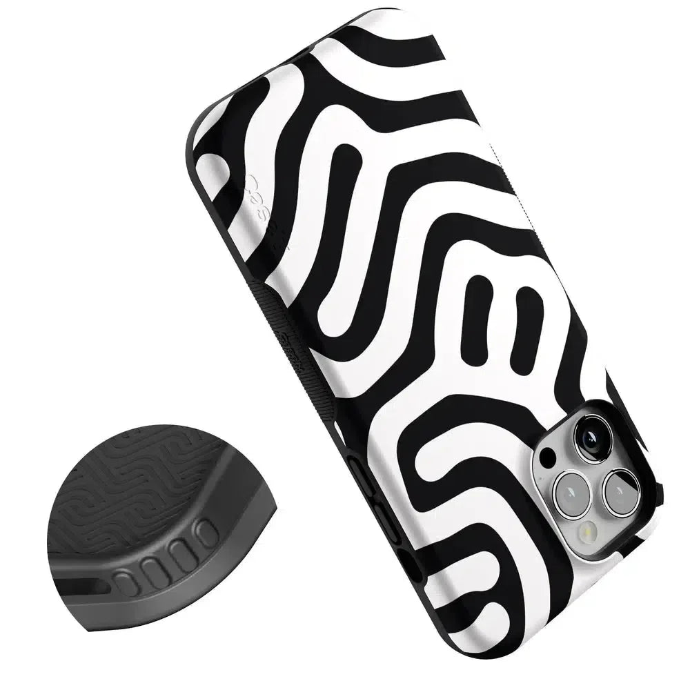 Maze | High Contrast Design Case Phone Case Casetry