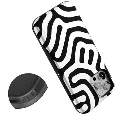 Maze | High Contrast Design Case Phone Case Casetry