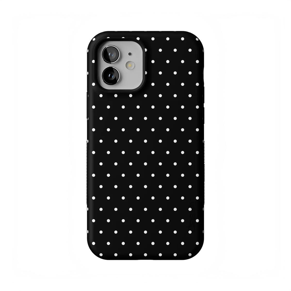 On the Dot | White Polka Dot Case