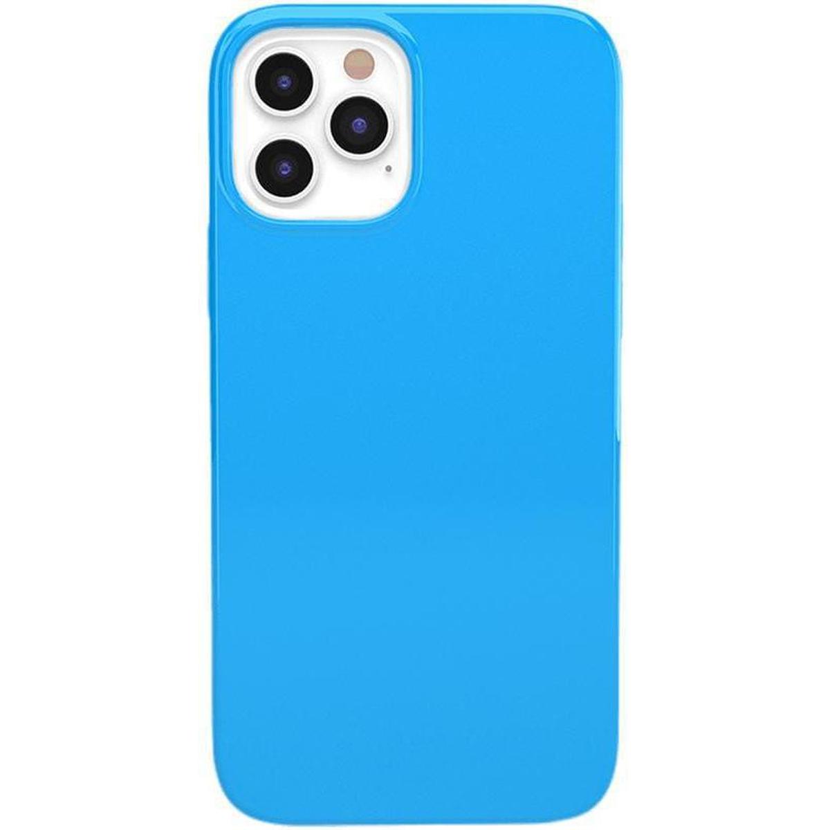 Miami Cabana | Solid Neon Blue Case iPhone Case get.casely Classic iPhone 12 Pro Max