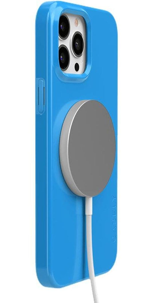 Miami Cabana | Solid Neon Blue Case iPhone Case get.casely