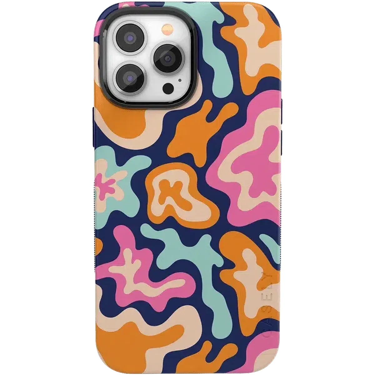 Midnight Color Splash | Abstract Retro Case iPhone Case get.casely Bold + MagSafe® iPhone 13 Pro Max
