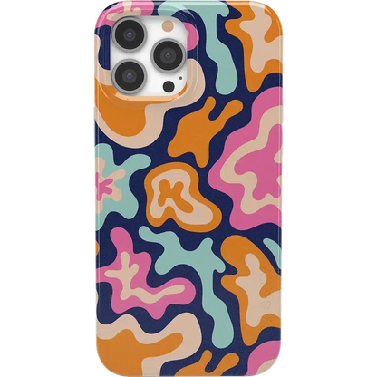 Midnight Color Splash | Abstract Retro Case iPhone Case get.casely Classic + MagSafe® iPhone 13 Pro Max