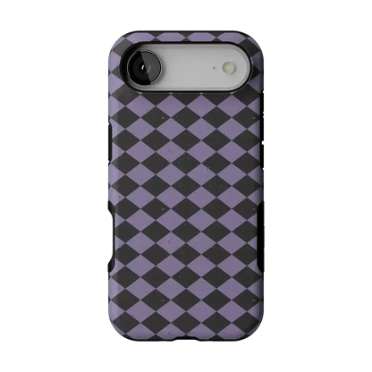Midnight Hex | Purple Checkered Case Phone Case get.casely Bold Flex + MagSafe® iPhone 17 Air