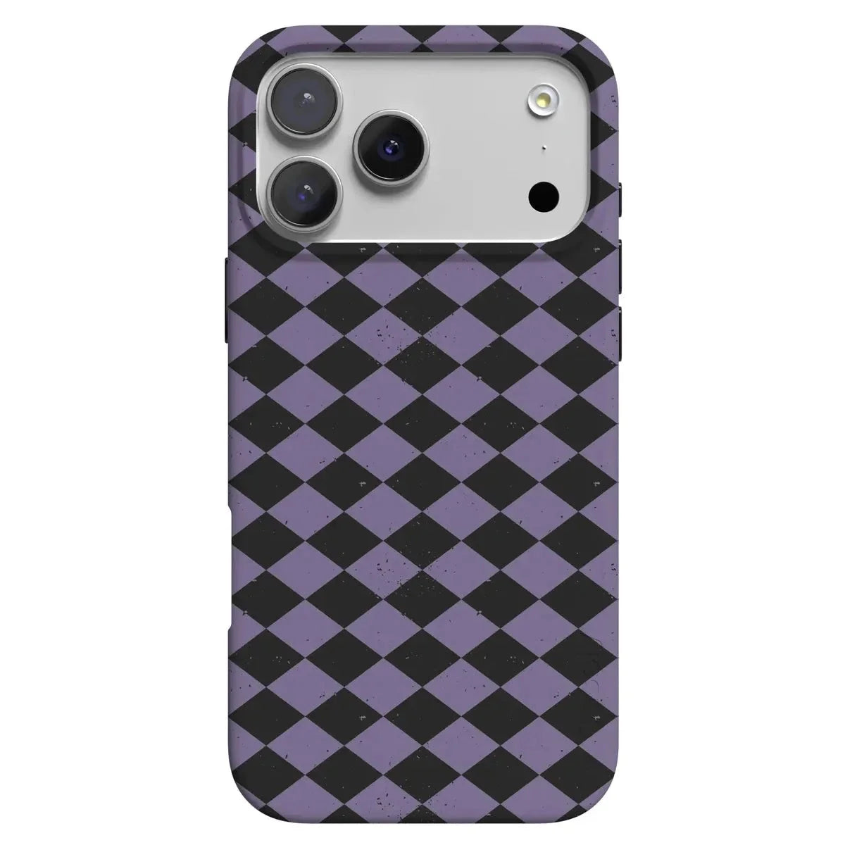 Midnight Hex | Purple Checkered Case Phone Case get.casely Classic + MagSafe® iPhone 17 Pro Max