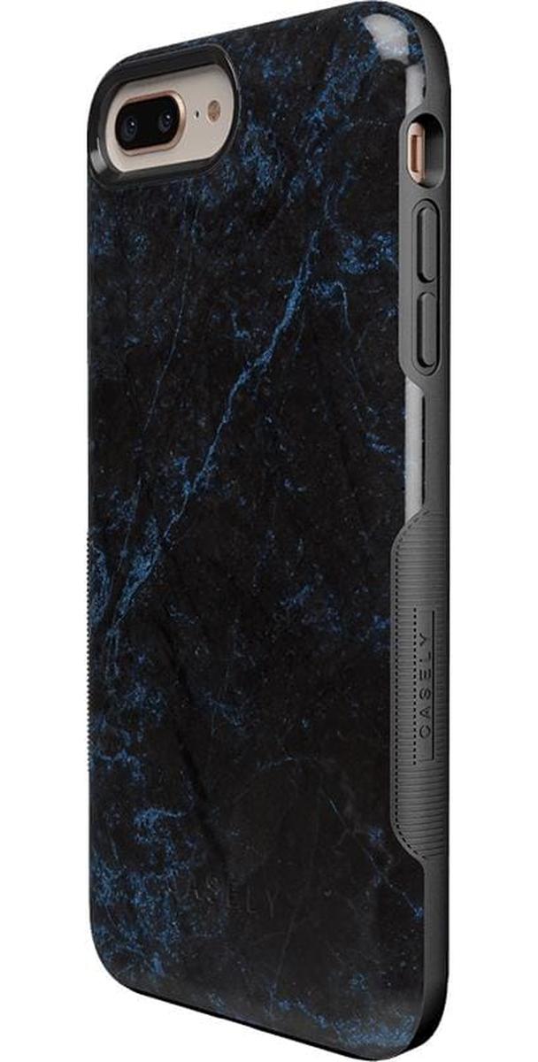 Midnight Marble | Black & Navy Case iPhone Case get.casely