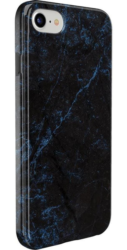Midnight Marble | Black & Navy Case iPhone Case get.casely