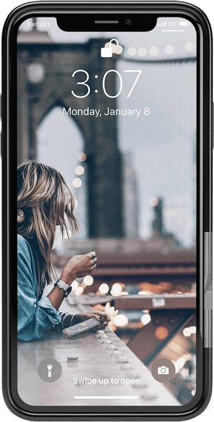 Midnight Marble | Black & Navy Case iPhone Case get.casely