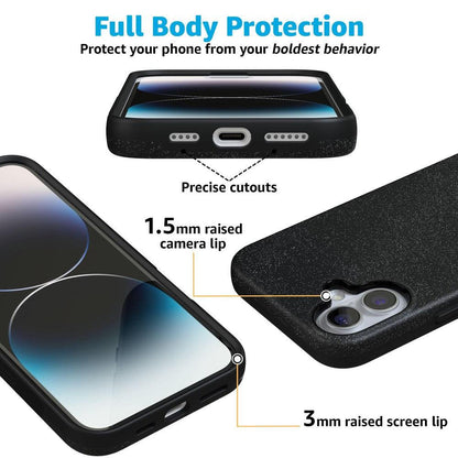 Midnight Onyx | Black Shimmer Case iPhone Case get.casely