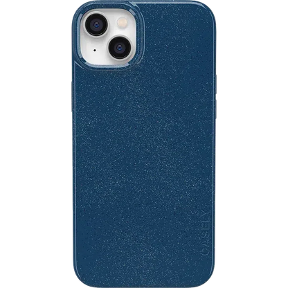 Midnight Sky | Navy Enchanted Shimmer Case iPhone Case get.casely Classic + MagSafe® iPhone 14 Plus