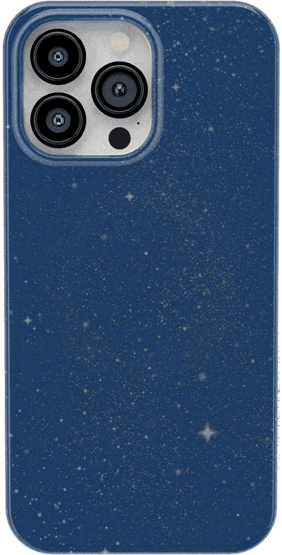 Midnight Sky | Navy Enchanted Shimmer Case iPhone Case get.casely