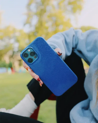 Midnight Sky | Navy Enchanted Shimmer Case iPhone Case get.casely