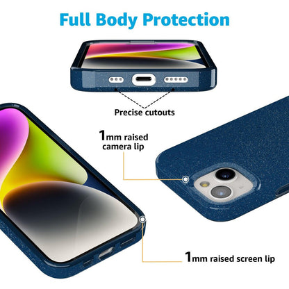 Midnight Sky | Navy Enchanted Shimmer Case iPhone Case get.casely