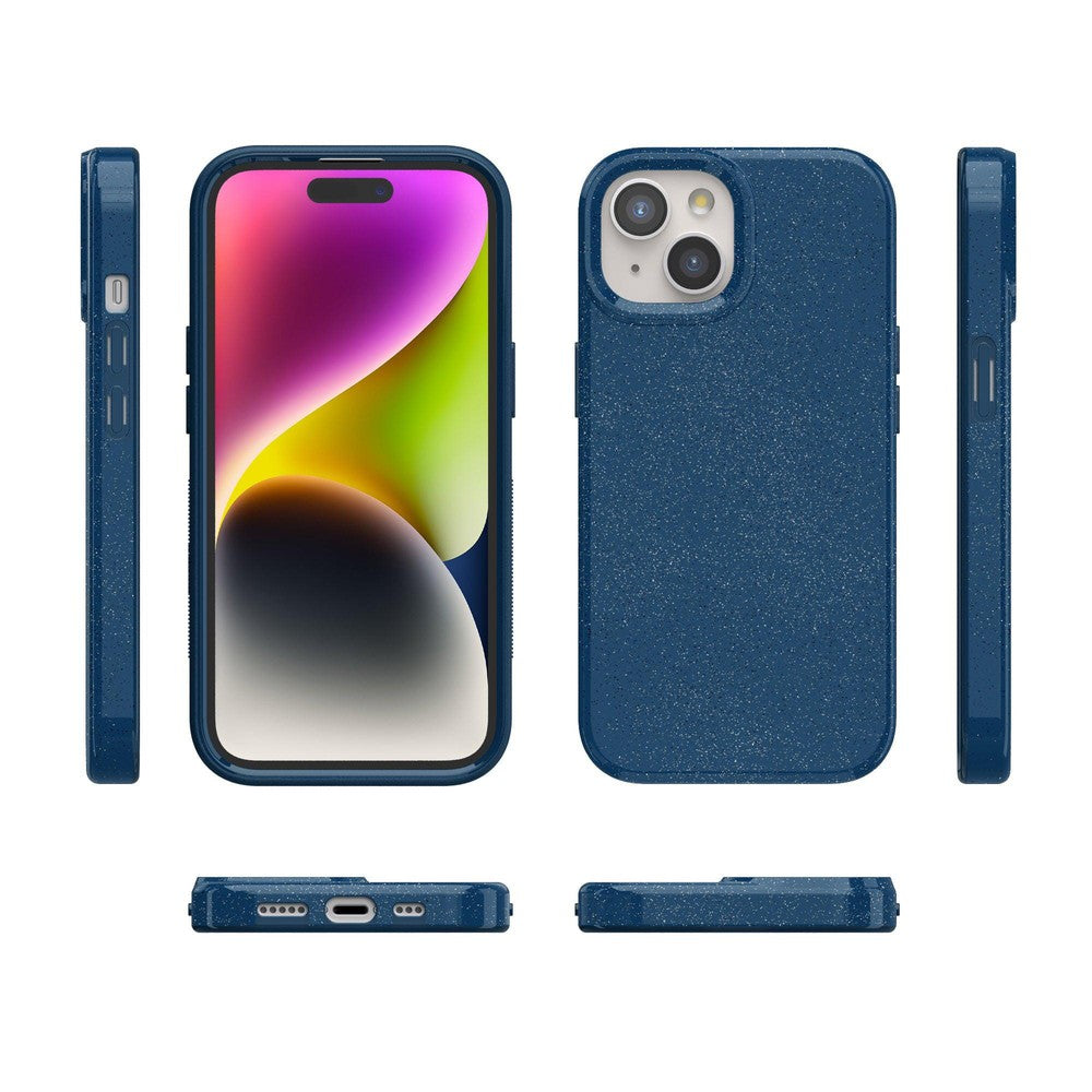 Midnight Sky | Navy Enchanted Shimmer Case iPhone Case get.casely