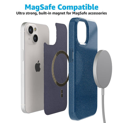 Midnight Sky | Navy Enchanted Shimmer Case iPhone Case get.casely