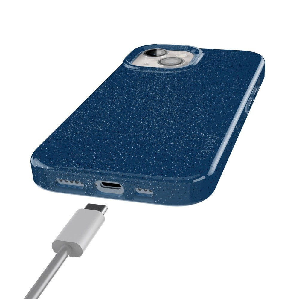 Midnight Sky | Navy Enchanted Shimmer Case iPhone Case get.casely