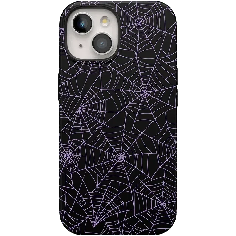 Midnight Web | Spider Web Case Phone Case Casetry Bold Flex + MagSafe® iPhone 15 Plus