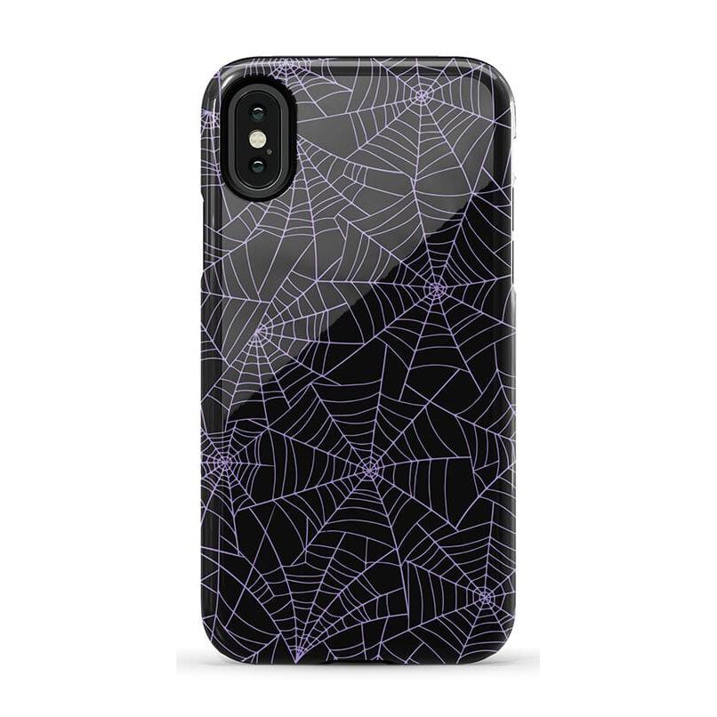 Midnight Web | Spider Web Case Phone Case Casetry Essential iPhone X / XS