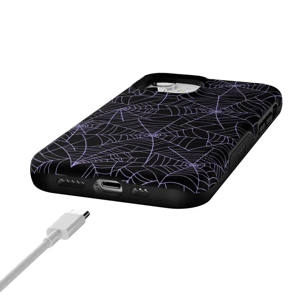 Midnight Web | Spider Web Case Phone Case Casetry