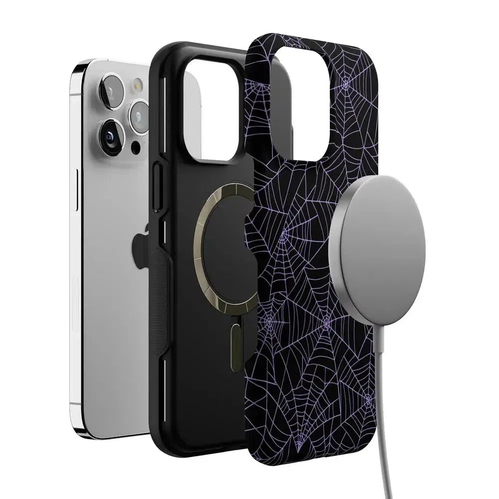 Midnight Web | Spider Web Case Phone Case Casetry