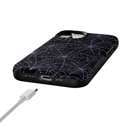 Midnight Web | Spider Web Case Phone Case Casetry