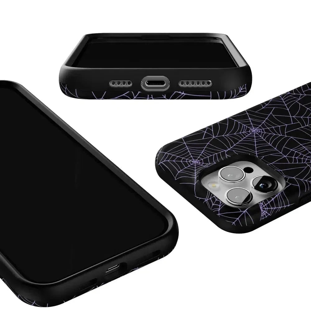 Midnight Web | Spider Web Case Phone Case Casetry