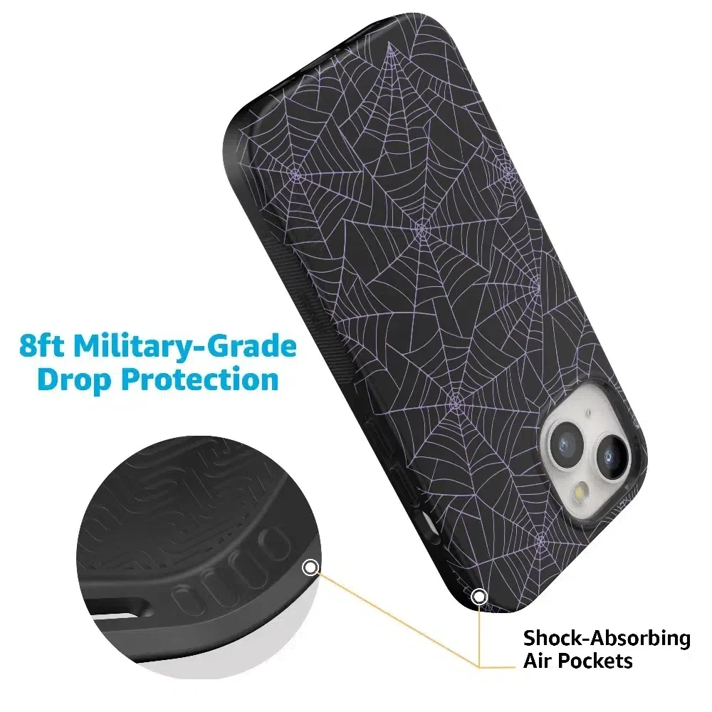 Midnight Web | Spider Web Case Phone Case Casetry