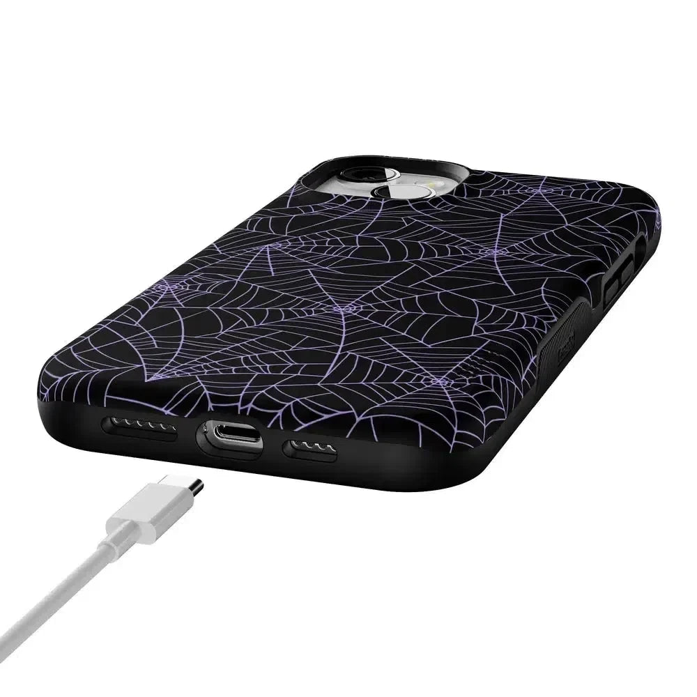 Midnight Web | Spider Web Case Phone Case Casetry