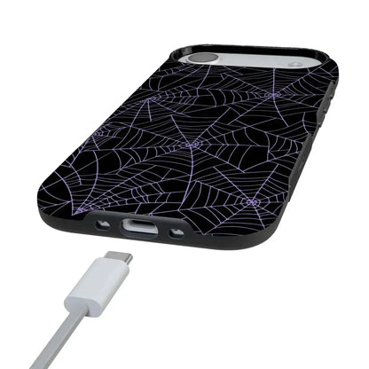 Midnight Web | Spider Web Case Phone Case Casetry