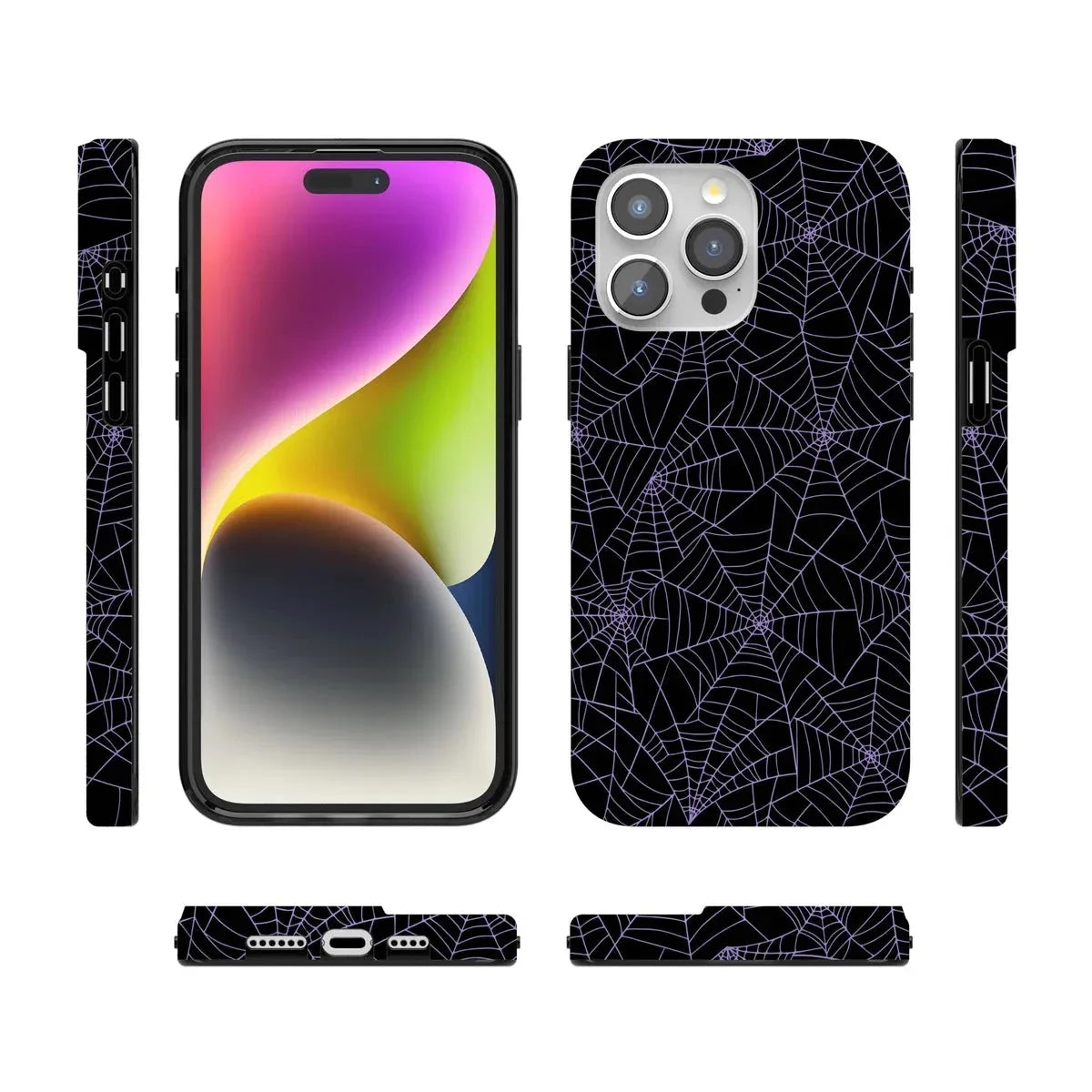 Midnight Web | Spider Web Case Phone Case Casetry