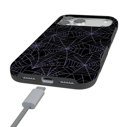 Midnight Web | Spider Web Case Phone Case Casetry