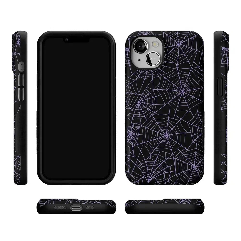 Midnight Web | Spider Web Case Phone Case Casetry