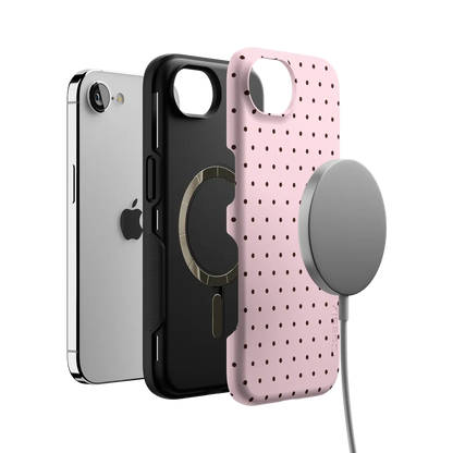 On the Dot | Pink Polka Dot Case