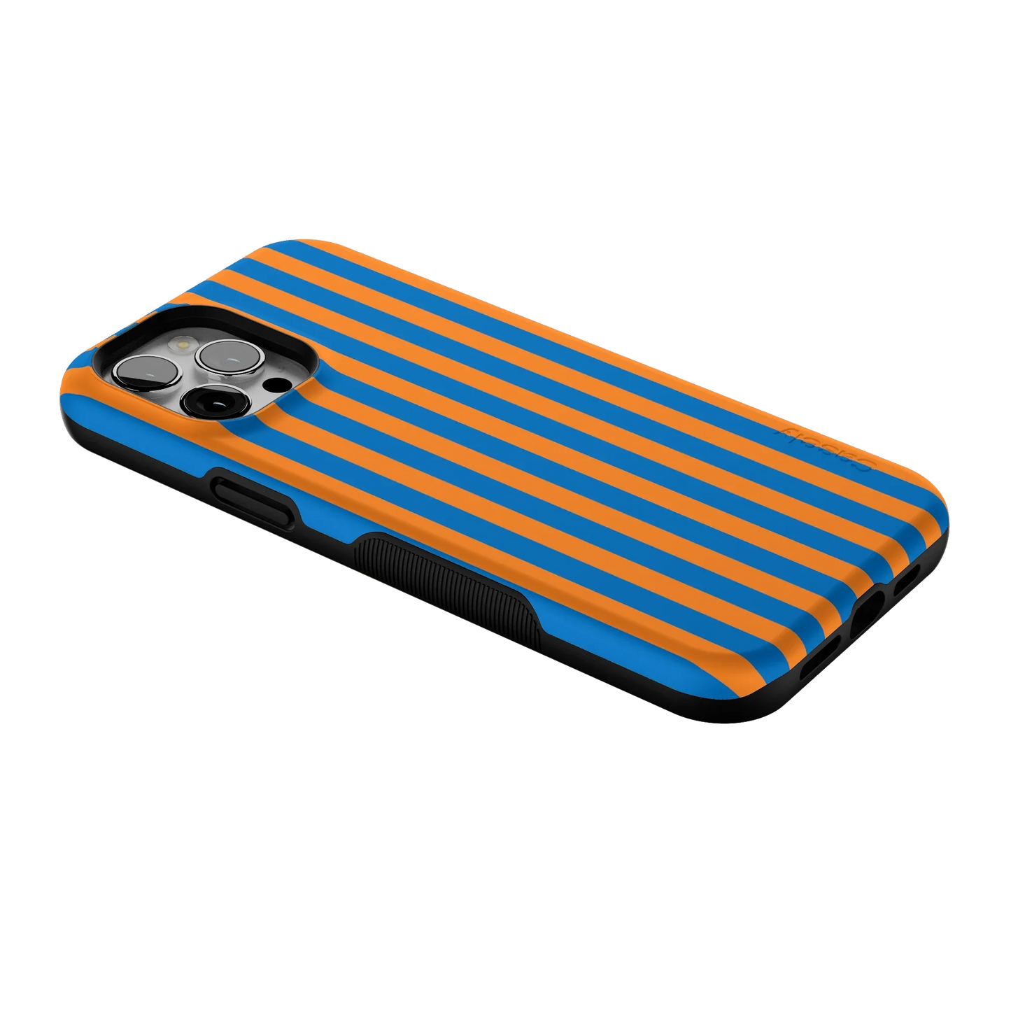 Go New York | Blue & Orange Stripes Case