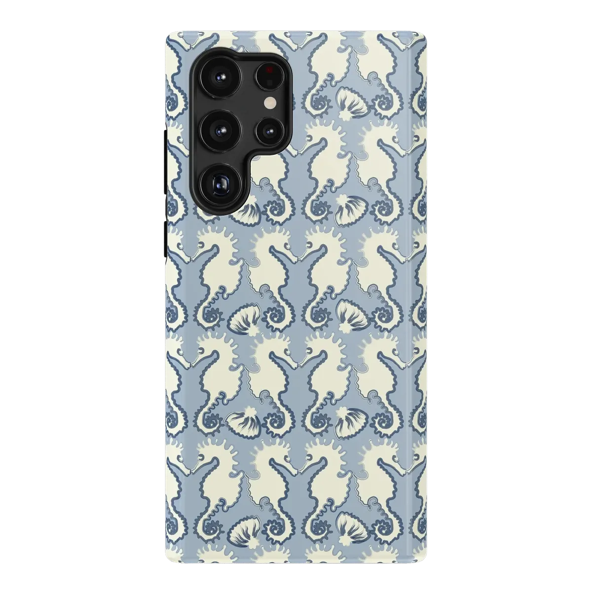 Seahorse Drift | Coastal Blues Case - Galaxy S22 Ultra