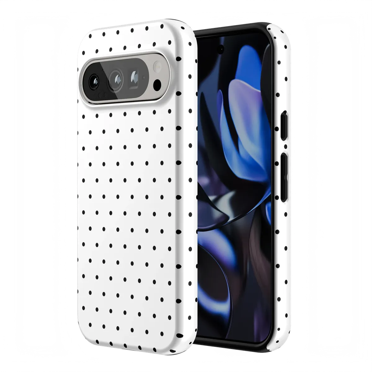 On the Dot | Black Polka Dot Case