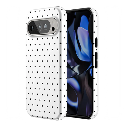 On the Dot | Black Polka Dot Case
