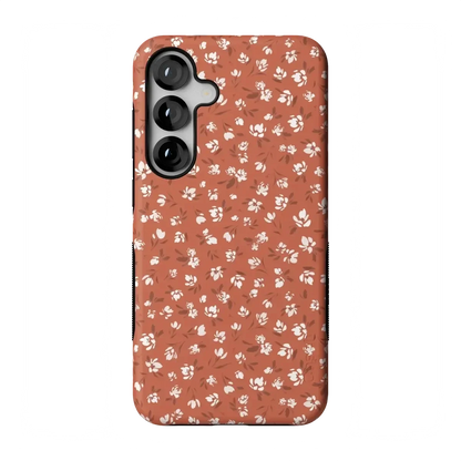 Mocha Meadow | Tiny Flowers Case iPhone Case get.casely Bold Flex + MagSafe® Galaxy S25 Plus