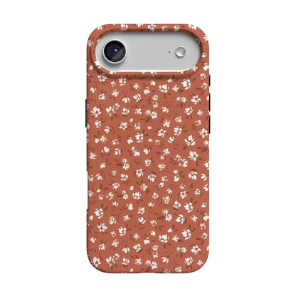 Mocha Meadow | Tiny Flowers Case iPhone Case get.casely Classic + MagSafe® iPhone 17 Air