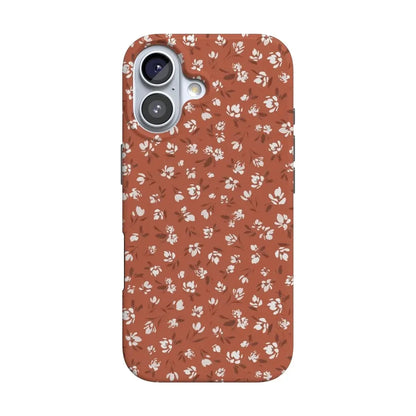 Mocha Meadow | Tiny Flowers Case iPhone Case get.casely Classic + MagSafe® iPhone 17