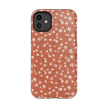 Mocha Meadow | Tiny Flowers Case iPhone Case get.casely Essential iPhone 11