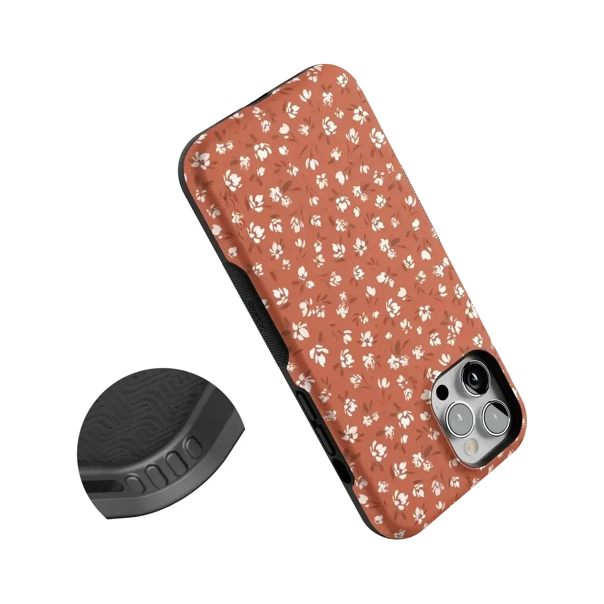 Mocha Meadow | Tiny Flowers Case iPhone Case get.casely