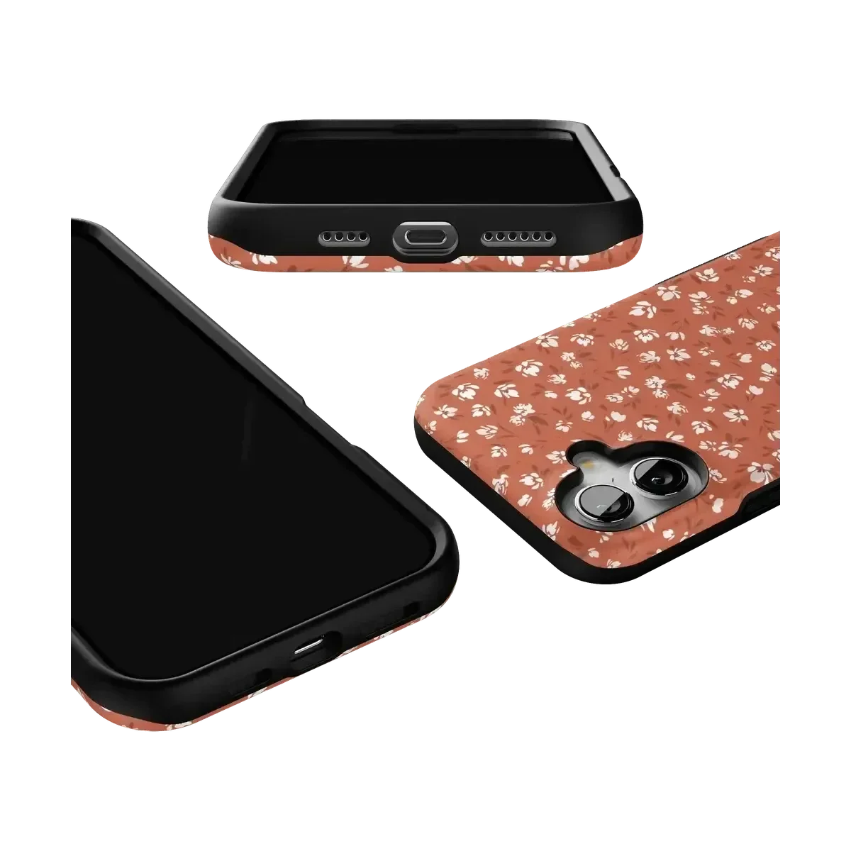 Mocha Meadow | Tiny Flowers Case iPhone Case get.casely