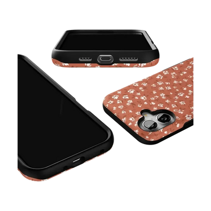 Mocha Meadow | Tiny Flowers Case iPhone Case get.casely