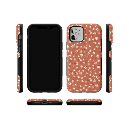 Mocha Meadow | Tiny Flowers Case iPhone Case get.casely