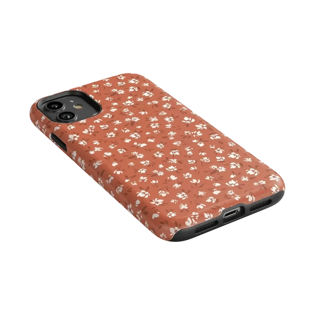 Mocha Meadow | Tiny Flowers Case iPhone Case get.casely
