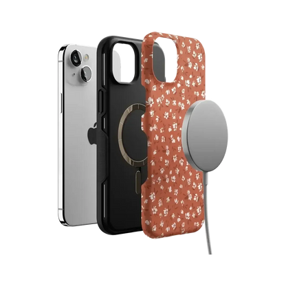 Mocha Meadow | Tiny Flowers Case iPhone Case get.casely