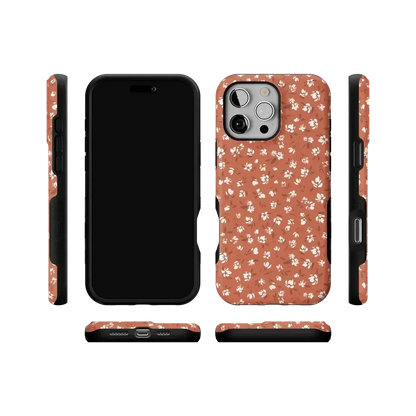 Mocha Meadow | Tiny Flowers Case iPhone Case get.casely