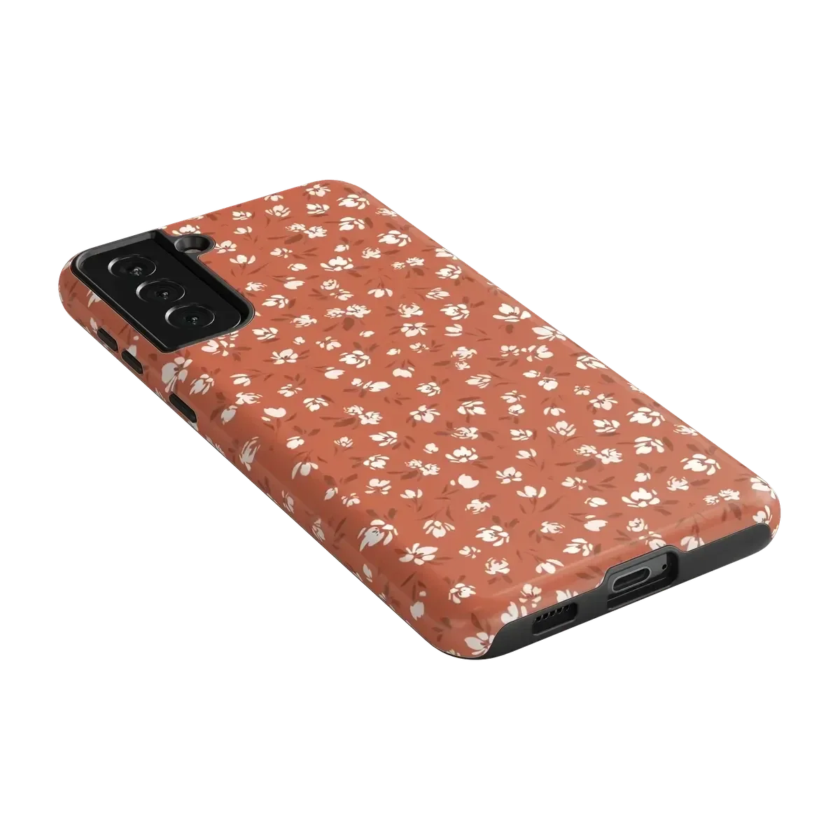 Mocha Meadow | Tiny Flowers Case iPhone Case get.casely